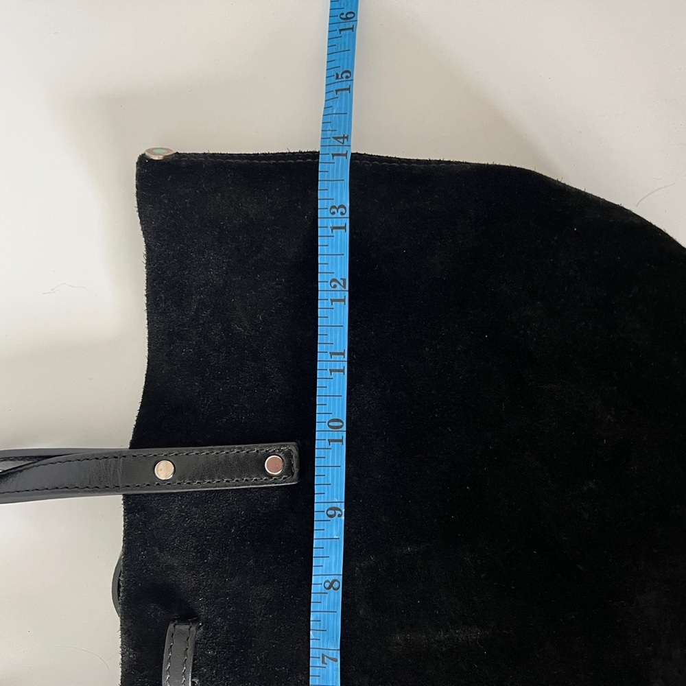 Tiffany & Co Reversible Black Suede/Leather Tote Bag (Small) - Picture 13 of 15